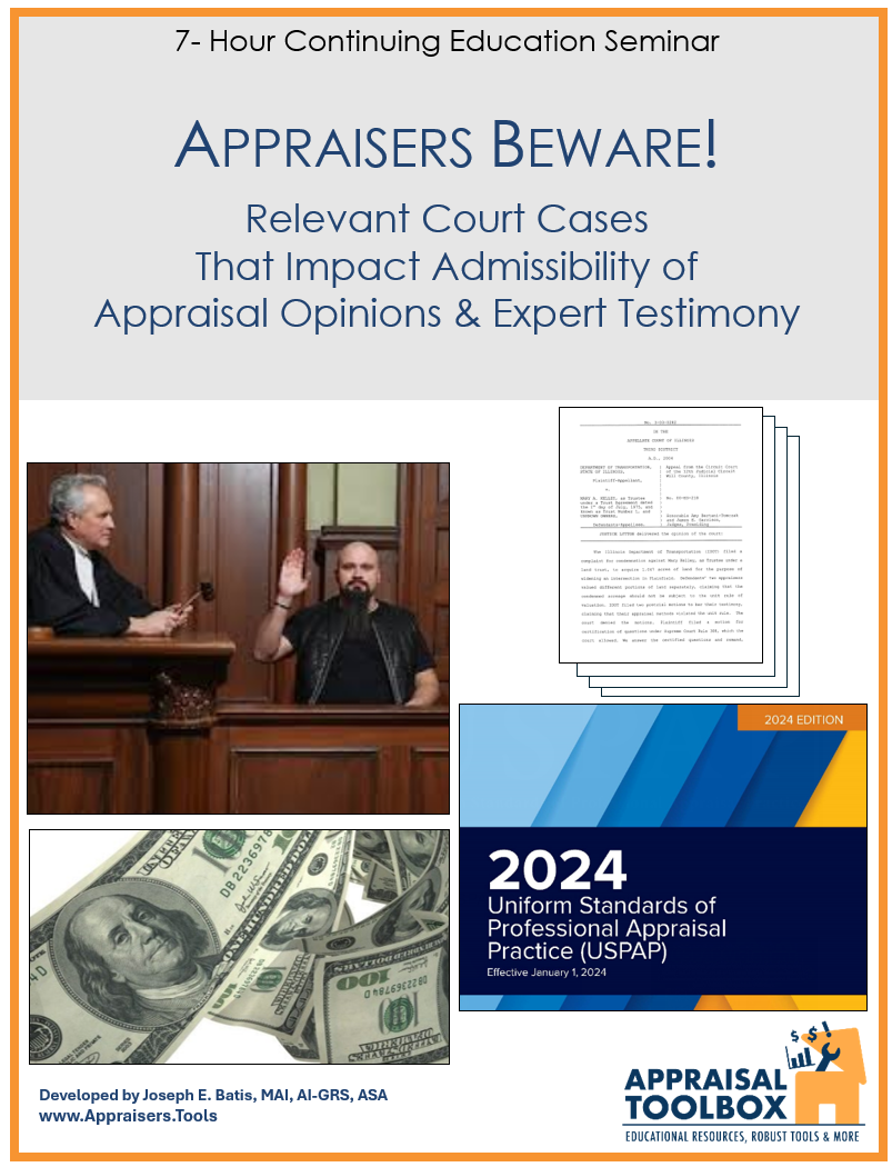 Appraisers Beware! seminar flyer